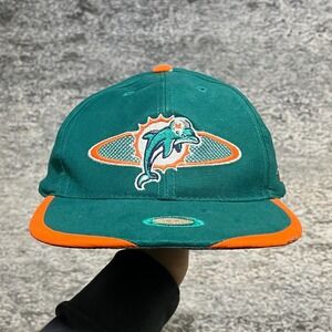 Vintage 90s Miami Dolphins Sports Specialties Hat Adjustable Embroidered NEW